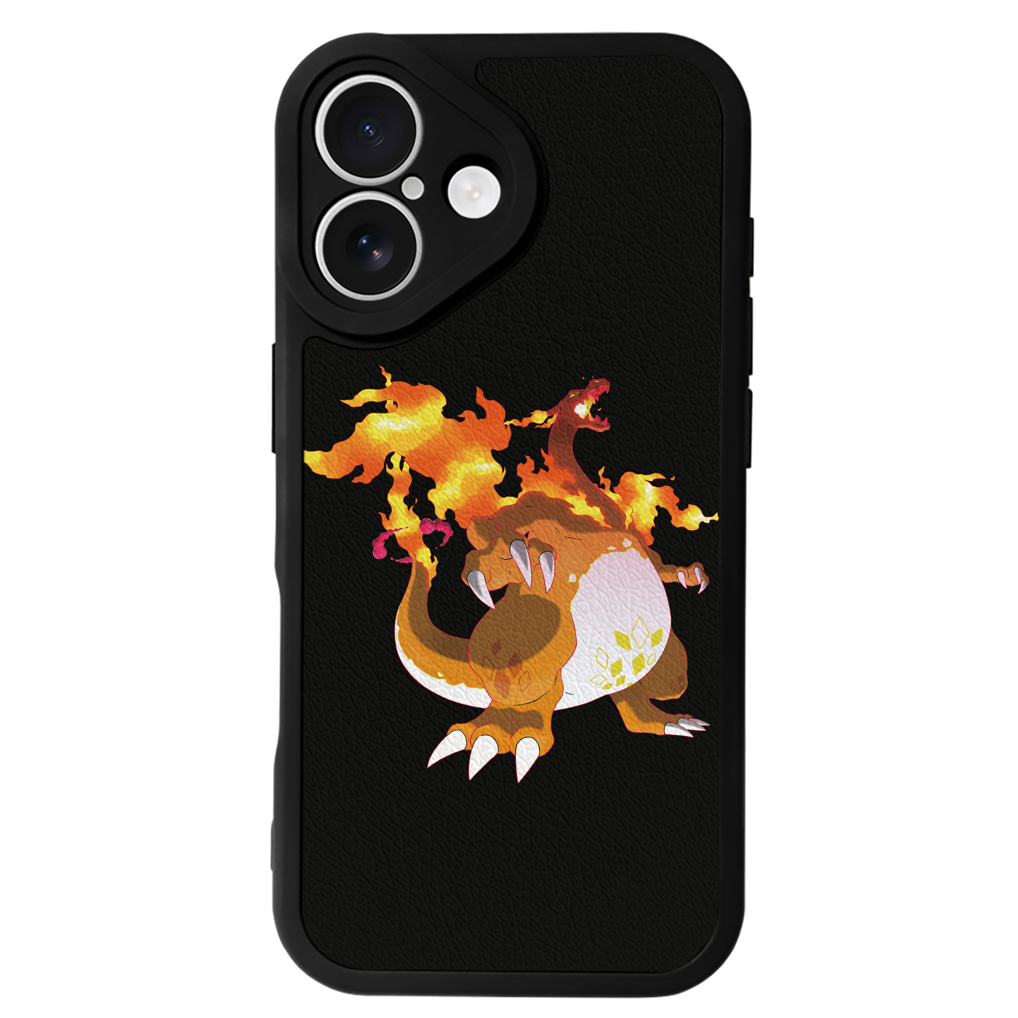 （画像用） ポケットモンスター Pokémon 【iPhone 16シリーズ対応】シリコンスマホケース（レザー調） 材質：シリコン